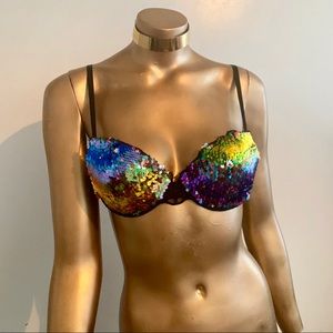 Custom Sequin Bra